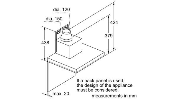 Series 6 wall-mounted cooker hood 90 cm Stainless Steel DWB97LM50I DWB97LM50I-8