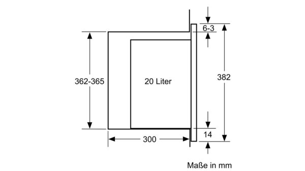 Serie | 6 Einbau-Mikrowellengerät Breite 60 cm, Weiß BFL524MW0 BFL524MW0-7