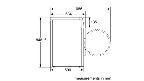 Serie | 6 Washer dryer 7/4 kg 1400 rpm WVH28424GB WVH28424GB-7