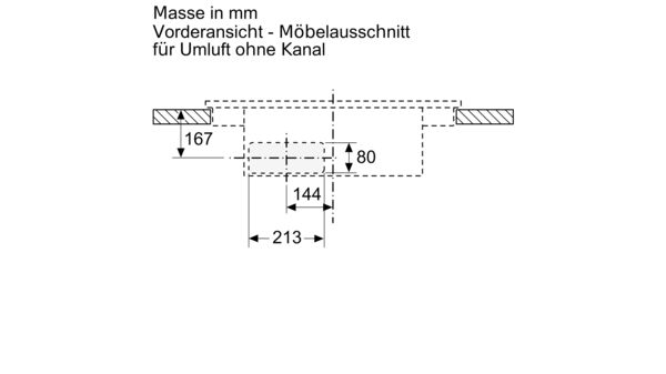 Serie 4 Induktions Kochfeld mit integriertem Dunstabzug 60 cm Rahmenlos aufliegend PIE611B15E PIE611B15E-7