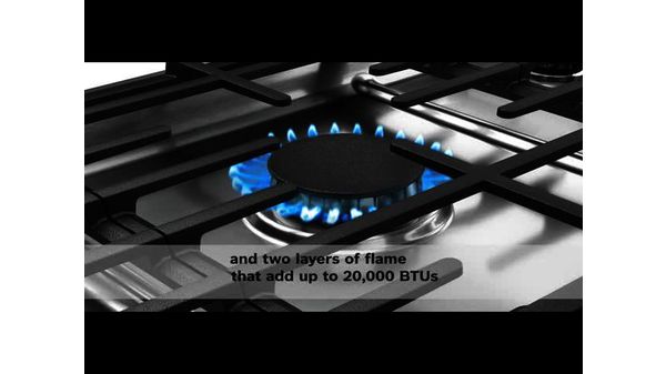 Benchmark® Gas Slide-in Range 30'' Stainless Steel HGIP054UC HGIP054UC-7