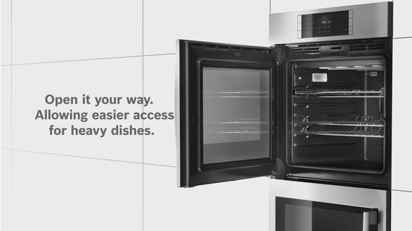 Benchmark® Single Wall Oven 30'' Right SideOpening Door, Stainless Steel HBLP451RUC HBLP451RUC-10