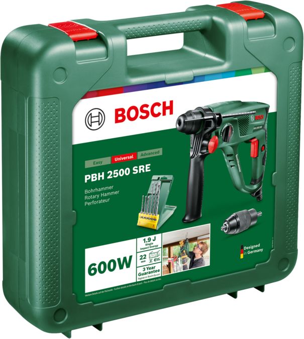PBH 2500 SRE Bohrhammer (elektrisch) SDS-Adapterbohrfutter 0603344402 0603344402-3