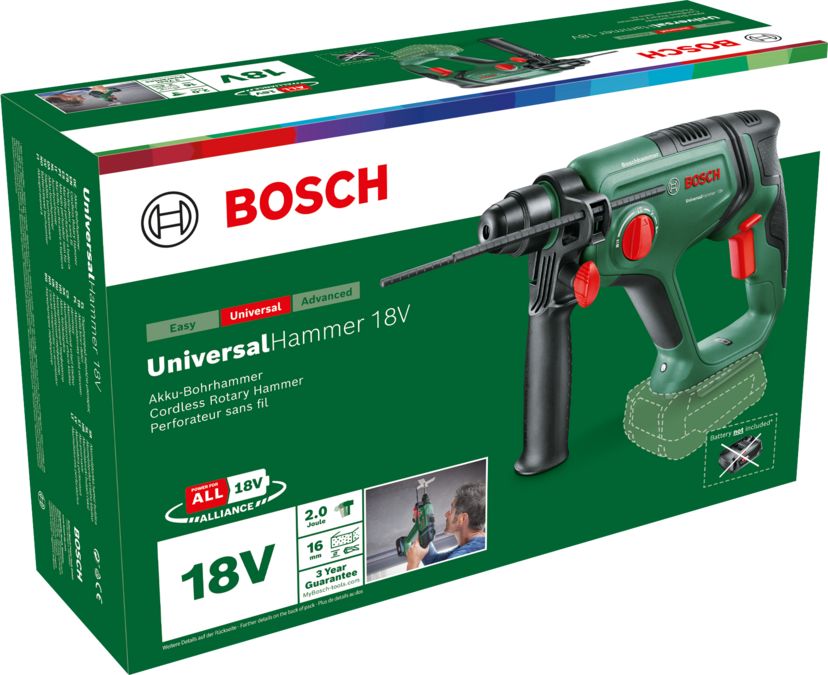 UniversalHammer 18V Akku-Bohrhammer ohne Akku | ohne Ladegerät 06039D6000 06039D6000-3