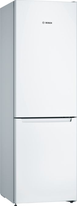 Serie 2 Szabadonálló, alulfagyasztós hűtő-fagyasztó kombináció 186 x 60 cm Fehér KGN36NWEA KGN36NWEA-1