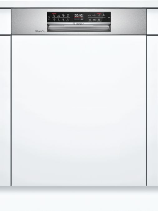 Serie 6 Félig beépíthető mosogatógép 60 cm Nemesacél SMI6ECS57E SMI6ECS57E-1