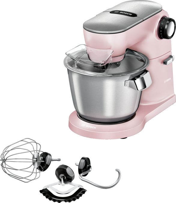 Series 8 Kitchen machine OptiMUM 1600 W Pink, Silver MUM9A66N00 MUM9A66N00-1