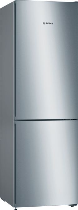 Series 4 Free-standing fridge-freezer with freezer at bottom 186 x 60 cm Stainless steel (with anti-fingerprint) KGN36VI3AA KGN36VI3AA-1