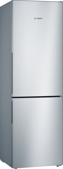 Serie 4 Vrijstaande koel-vriescombinatie met bottom-freezer 186 x 60 cm Inox-look KGV36VLEA KGV36VLEA-1