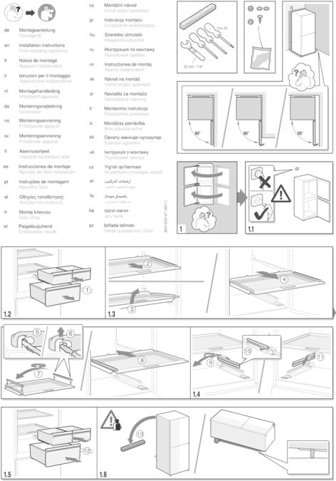 18028472 Installation Instructions | Bosch GB