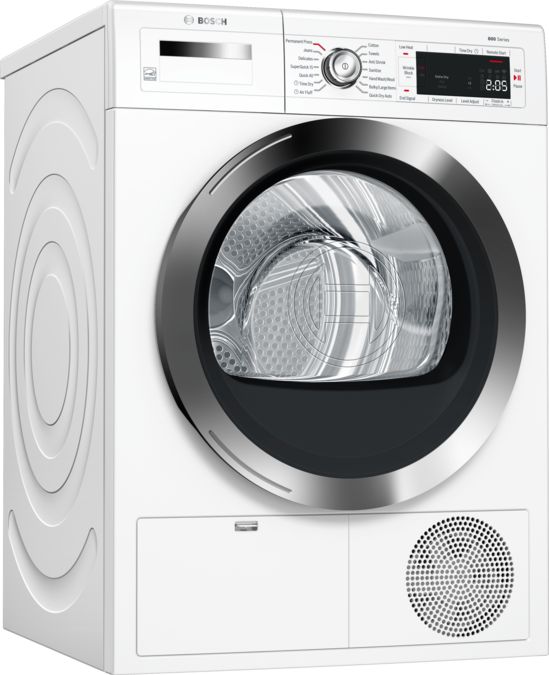 800 Series Compact Condensation Dryer WTG865H4UC WTG865H4UC-1