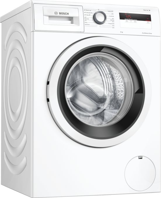 Serie | 4 Washing machine, front loader 8 kg 1400 rpm WAN28004GB WAN28004GB-1