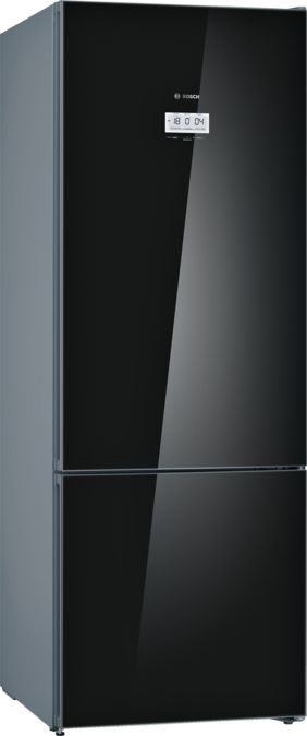 Serie 8 Alttan Donduruculu Buzdolabı 193 x 70 cm Siyah KGN56HB40N KGN56HB40N-1