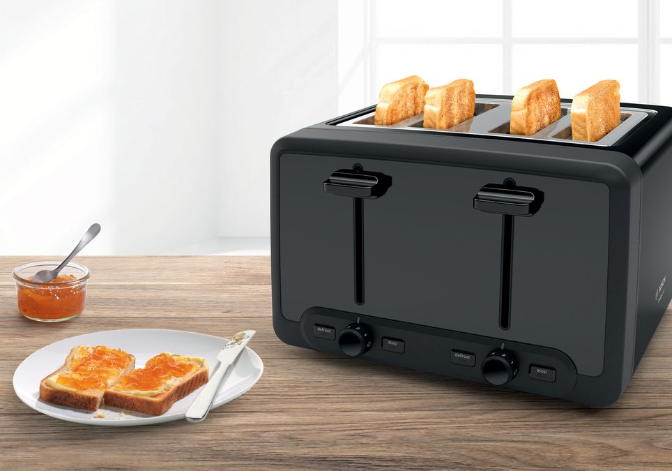Toaster DesignLine Black TAT4P443GB TAT4P443GB-12