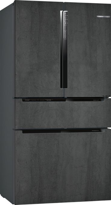 Series 8 French door bottom freezer, multi door 183 x 90.6 cm Graphite KFN96PX91I KFN96PX91I-1