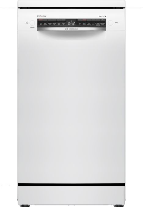 Serie 4 Freistehender Geschirrspüler 45 cm Weiß SPS4ELW00D SPS4ELW00D-1