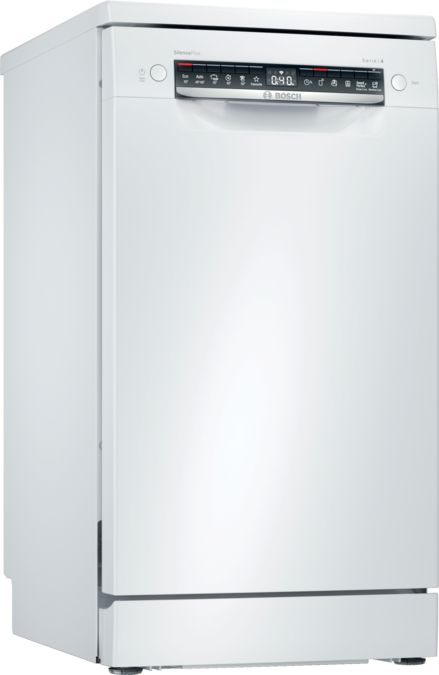 Series 4 free-standing dishwasher 45 cm White SPS4EMW28E SPS4EMW28E-1