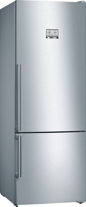 Serie 8 Alttan Donduruculu Buzdolabı 193 x 70 cm Kolay temizlenebilir Inox KGN56PI32N KGN56PI32N-1