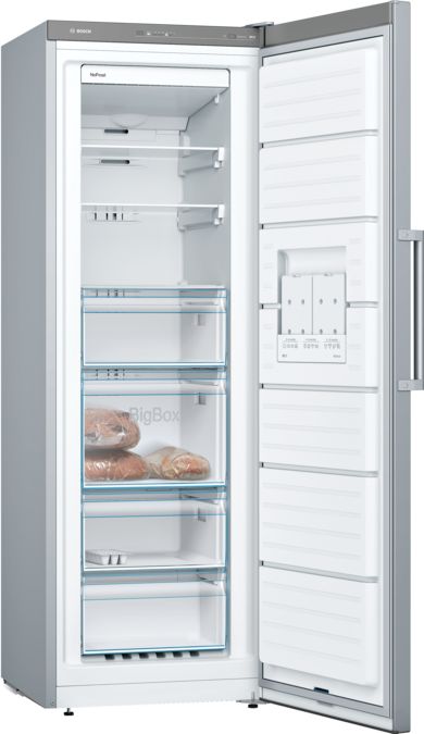 Series 4 Free-standing freezer 176 x 60 cm Stainless steel look GSN33VLEP GSN33VLEP-3