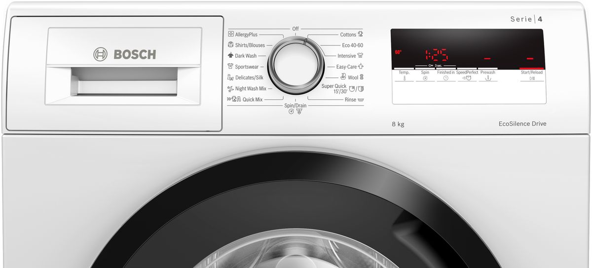 Seria 4 Mașina de spălat rufe cu încarcare frontală 8 kg 1400 rpm WAN28160BY WAN28160BY-3