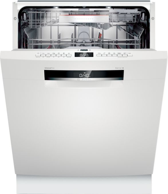 Serie 6 Opvaskemaskine til underbygning 60 cm hvid SMU6ZDW76S SMU6ZDW76S-1