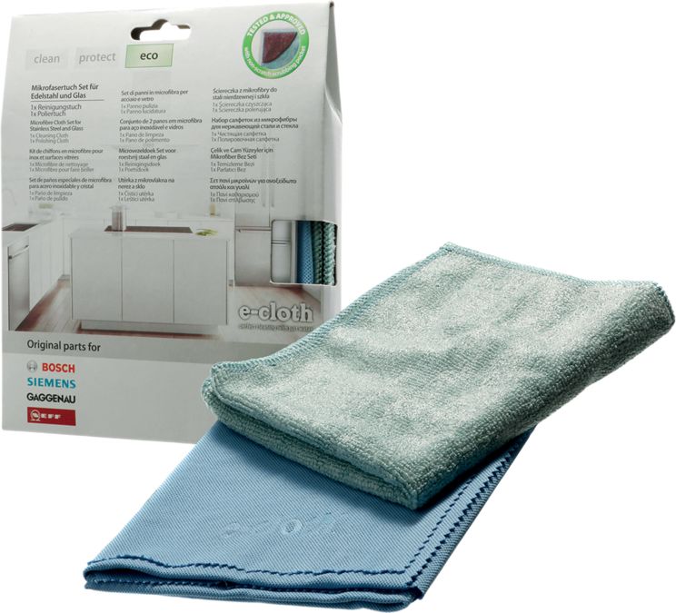 Cleaning cloth E-cloths Set of 2 E-cloths 00466148 00466148-1