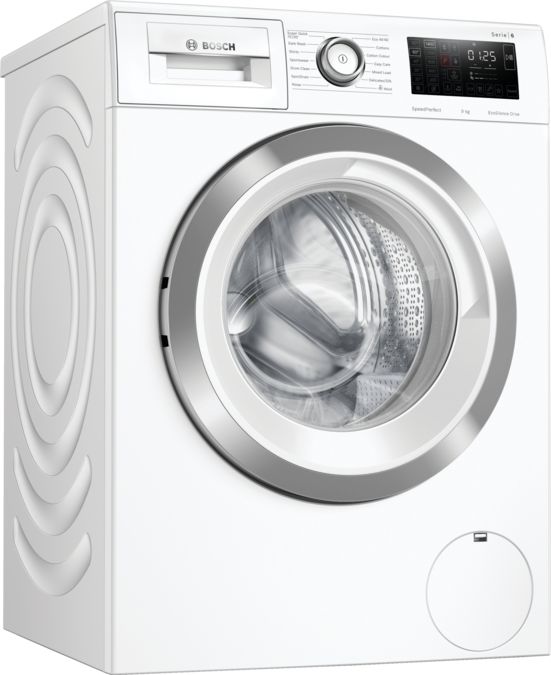 Series 6 Washing machine, front loader 9 kg 1400 rpm WAU28R90GB WAU28R90GB-1
