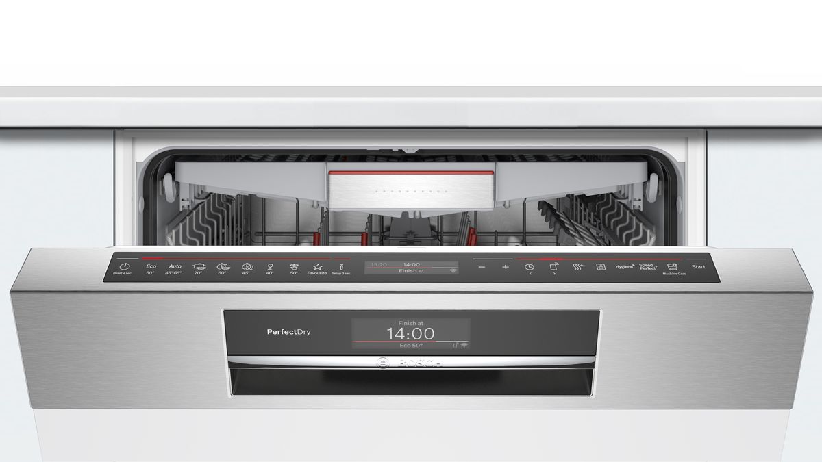 Serie 8 Félig beépíthető mosogatógép 60 cm Nemesacél SMI8YCS01E SMI8YCS01E-3