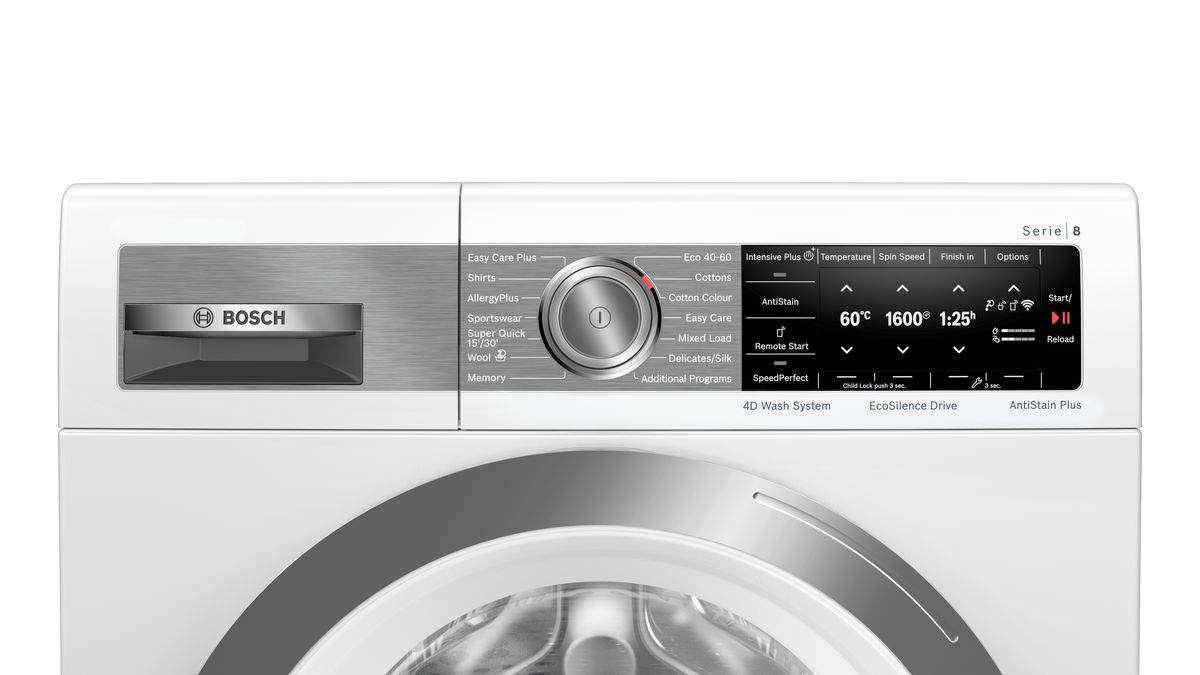 Series 8 Washing machine, front loader 10 kg 1600 rpm WAX32GH4GB WAX32GH4GB-3