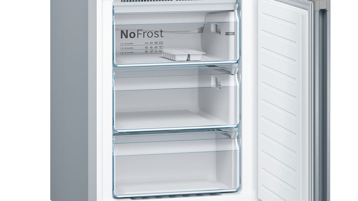 Serie 4 Frigo-congelatore combinato da libero posizionamento 203 x 60 cm Inox look KGN39VLDB KGN39VLDB-5