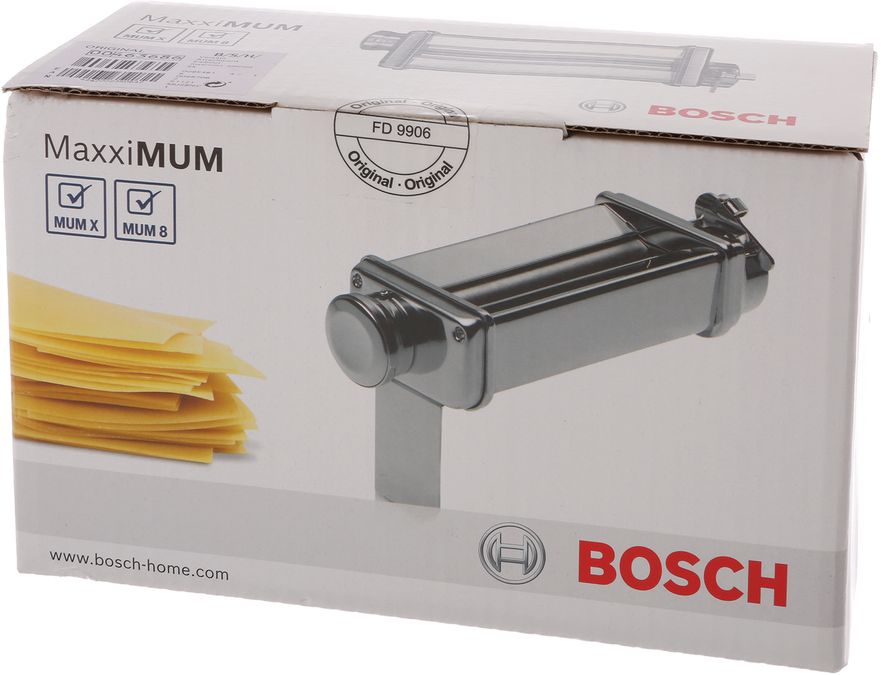 Tilbehør Pastamunstykke for kjøkkenmaskin MUM8... PROFI pastamunstykke Lasagne MUZ8NV1 00463686 00463686-5