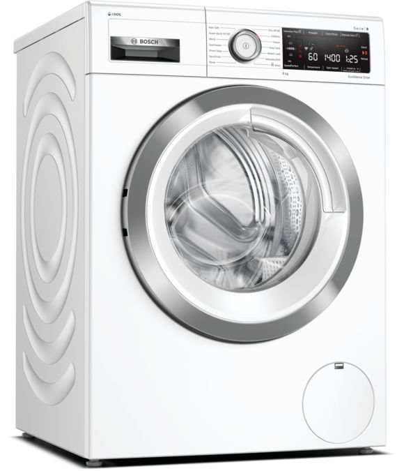 Serie | 8 Washing machine, front loader 9 kg 1400 rpm WAV28KH3GB WAV28KH3GB-1
