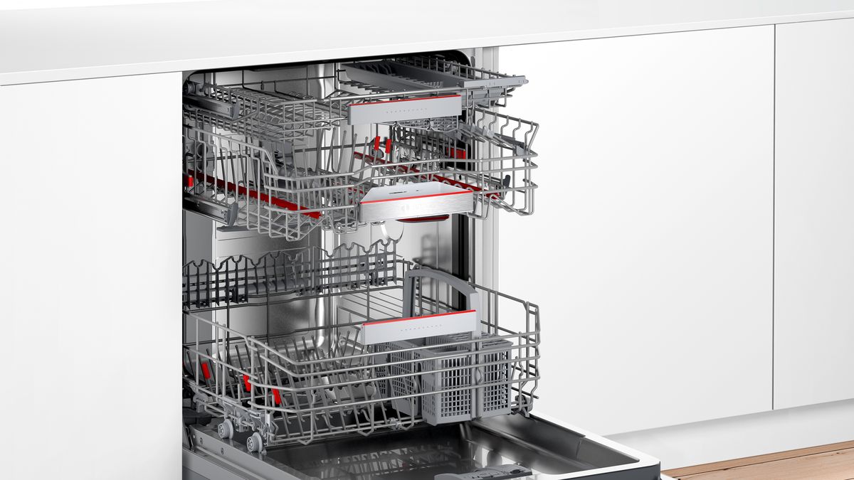 BOSCH - SMV4EDX17E - Visiškai Integruota Indaplovė