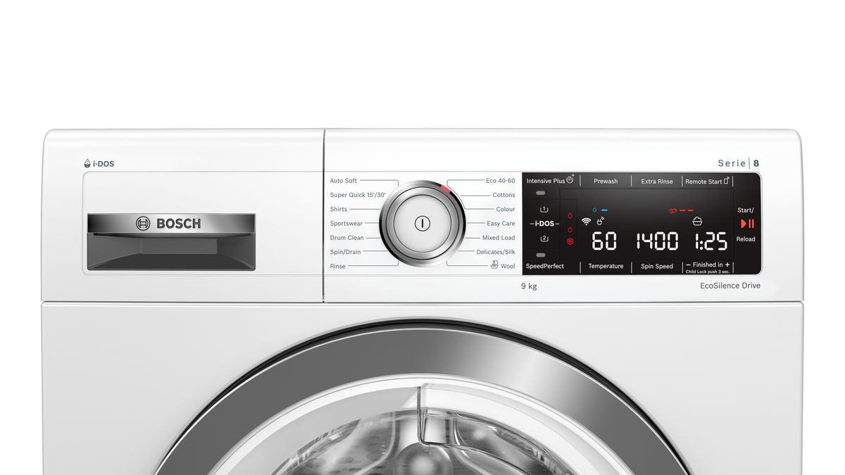 Serie | 8 Washing machine, front loader 9 kg 1400 rpm WAV28KH3GB WAV28KH3GB-4