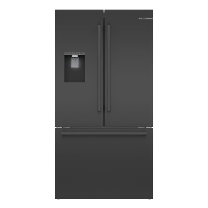Série 500 Réfrigérateur à portes françaises congélateur en bas 36'' Acier inoxydable noir B36CD50SNB B36CD50SNB-3