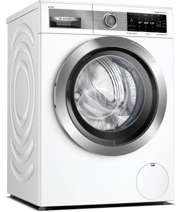 HomeProfessional Wasmachine, voorlader 10 kg 1600 rpm WAXH2E71NL WAXH2E71NL-1