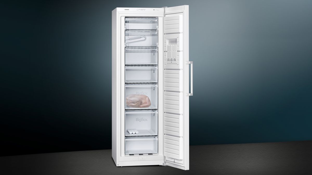 iQ300 Frysskåp 186 x 60 cm Vit GS36VVWEV GS36VVWEV-2