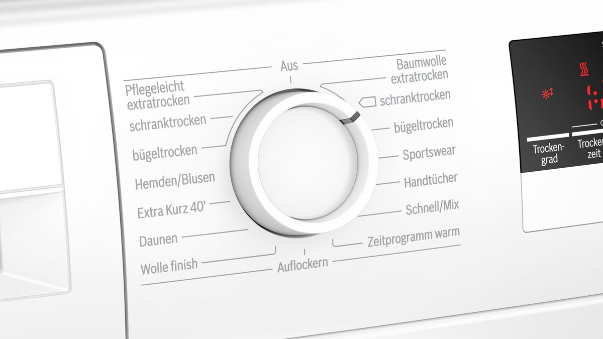 Bosch Trockner Serie 4 Kein Wasser Im Behälter WTH83VV9 Wärmepumpentrockner | BOSCH DE