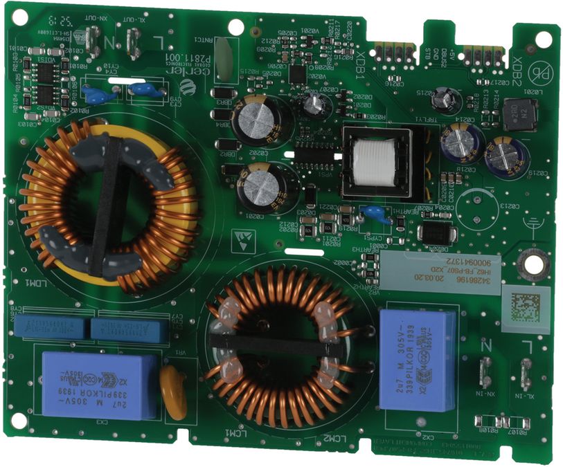 PC board assembly-mains power Elec.board IH62_FB-PS07_X2D 11031382 11031382-1