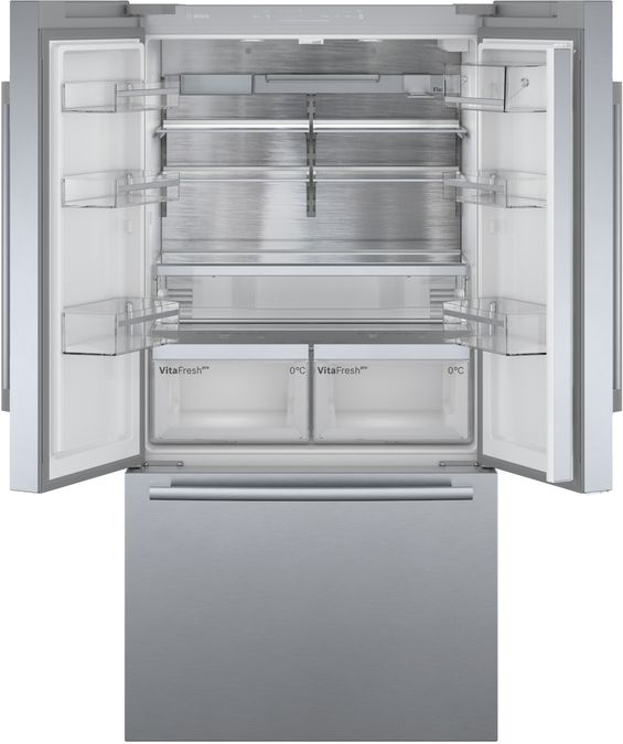 Series 8 French door bottom freezer, multi door 183 x 90.5 cm Brushed steel anti-fingerprint KFF96PIEP KFF96PIEP-4