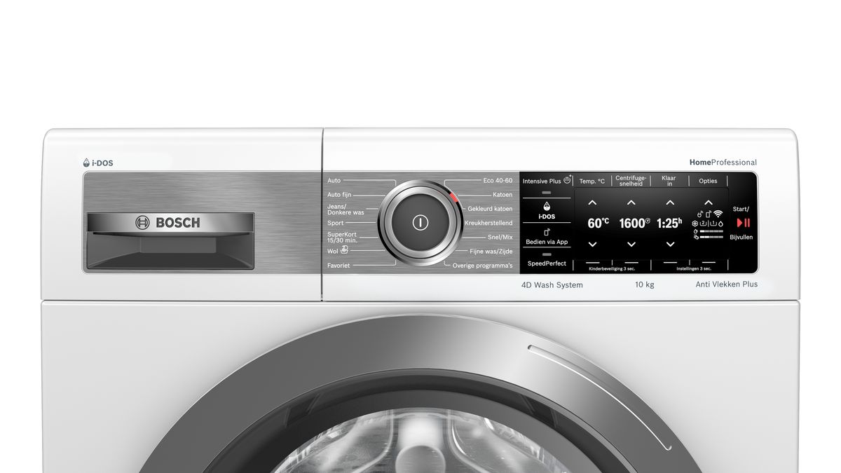HomeProfessional Wasmachine, voorlader 10 kg 1600 rpm WAXH2E71NL WAXH2E71NL-5