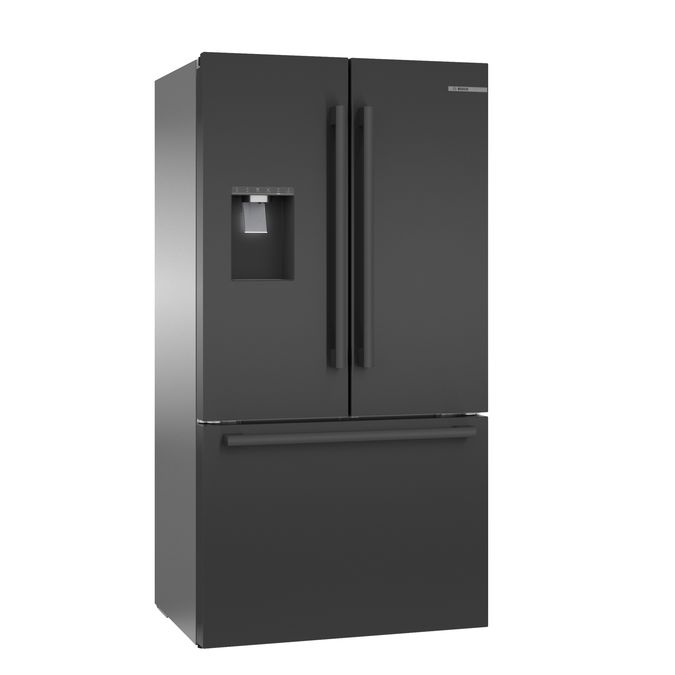 Série 500 Réfrigérateur à portes françaises congélateur en bas 36'' Acier inoxydable noir B36CD50SNB B36CD50SNB-1