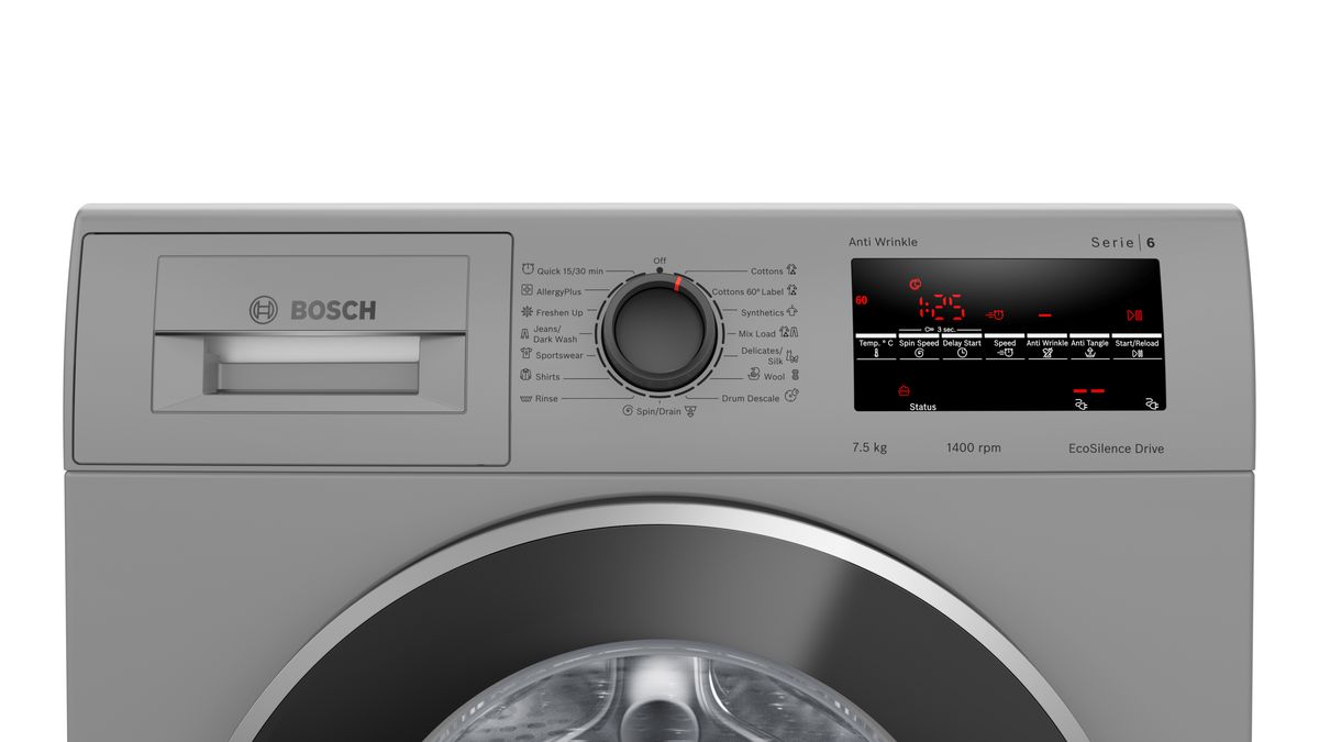 Series 6 washing machine, front loader 7.5 kg 1400 rpm WAJ2846DIN WAJ2846DIN-2
