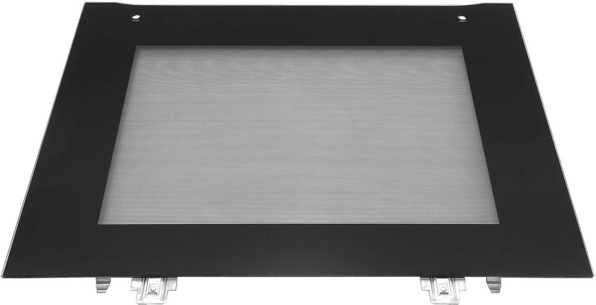 Glass front panel black for BOSCH stainless steel appliances 00771899 00771899-1