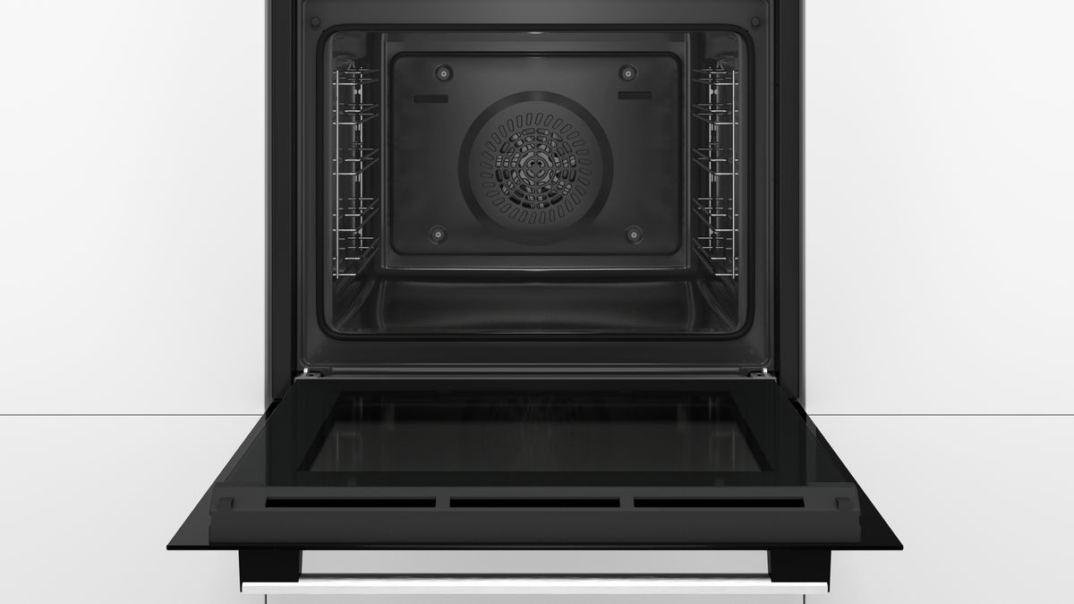Serie 6 Multifunctionele oven met toegevoegde stoom 60 x 60 cm Inox HRA518BS1 HRA518BS1-2