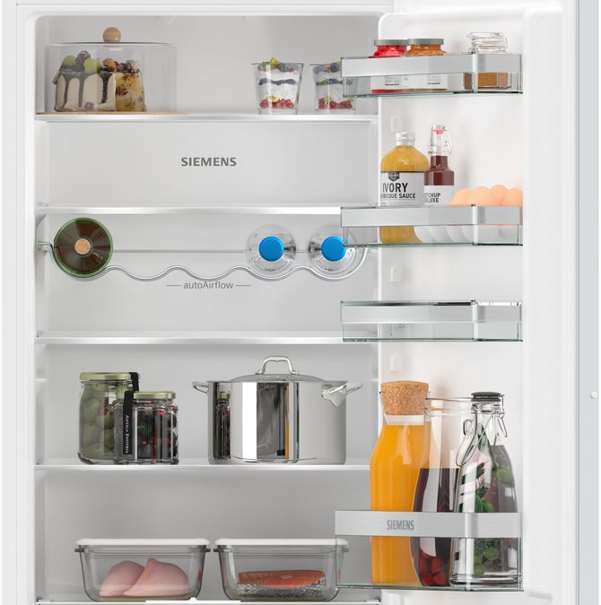 B-vara -iQ300 Integrerad kyl/frys 177.2 x 54.1 cm Platta gångjärn KI87VVFE1-B KI87VVFE1-B-3
