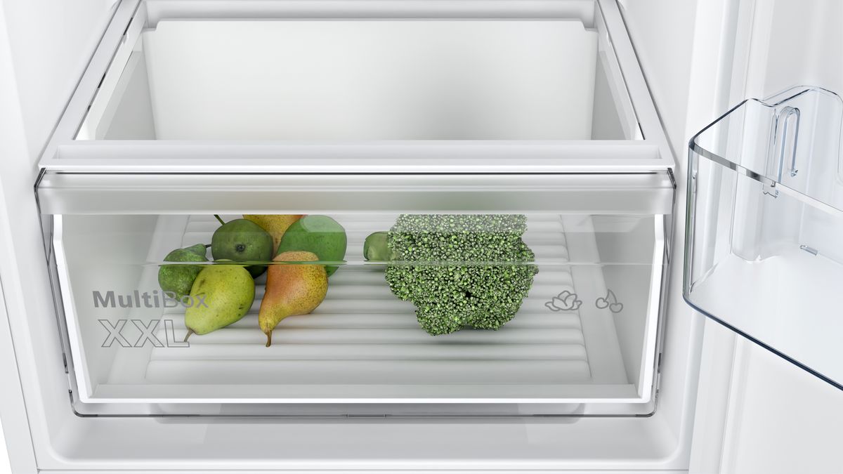 Series 2 Built-in fridge-freezer with freezer at bottom 177.2 x 54.1 cm sliding hinge KIN86NSE0G KIN86NSE0G-7