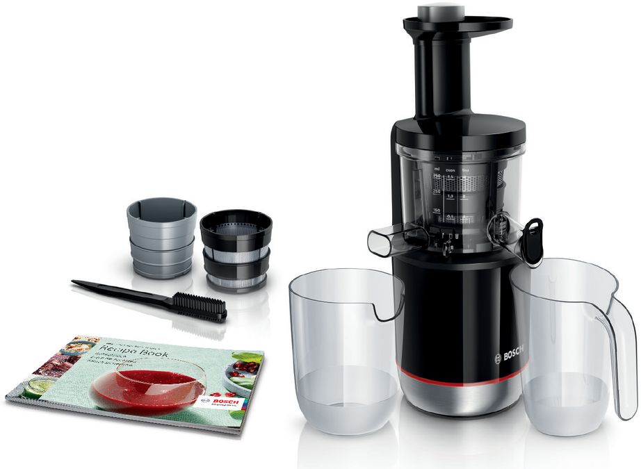 Slow juicer  VitaExtract 150 W Black, Brushed stainless steel MESM731MIN MESM731MIN-5
