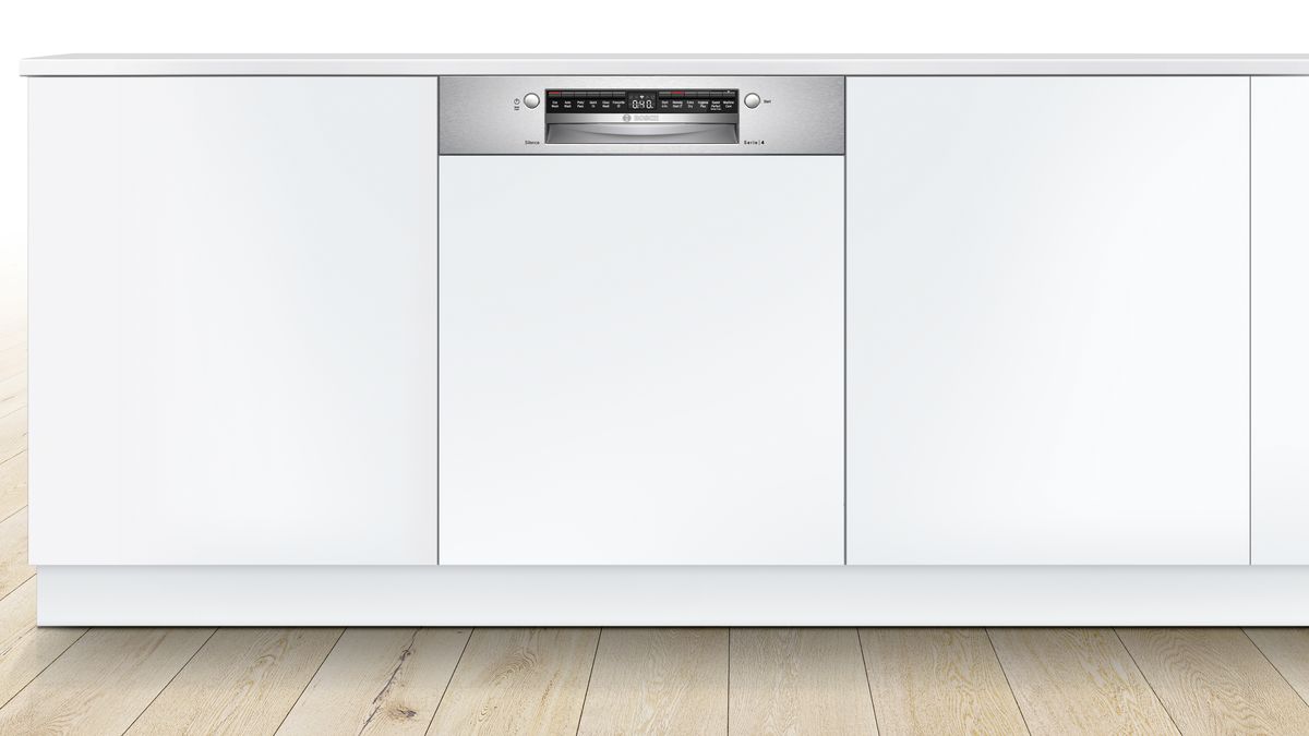 Series 4 Semi-integrated dishwasher 60 cm Stainless steel SMI4HTS01A SMI4HTS01A-2