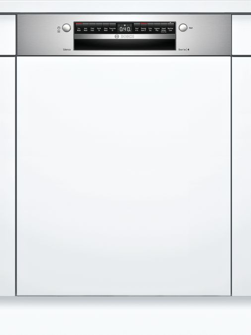 Series 4 Semi-integrated dishwasher 60 cm Stainless steel SMI4HTS01A SMI4HTS01A-1